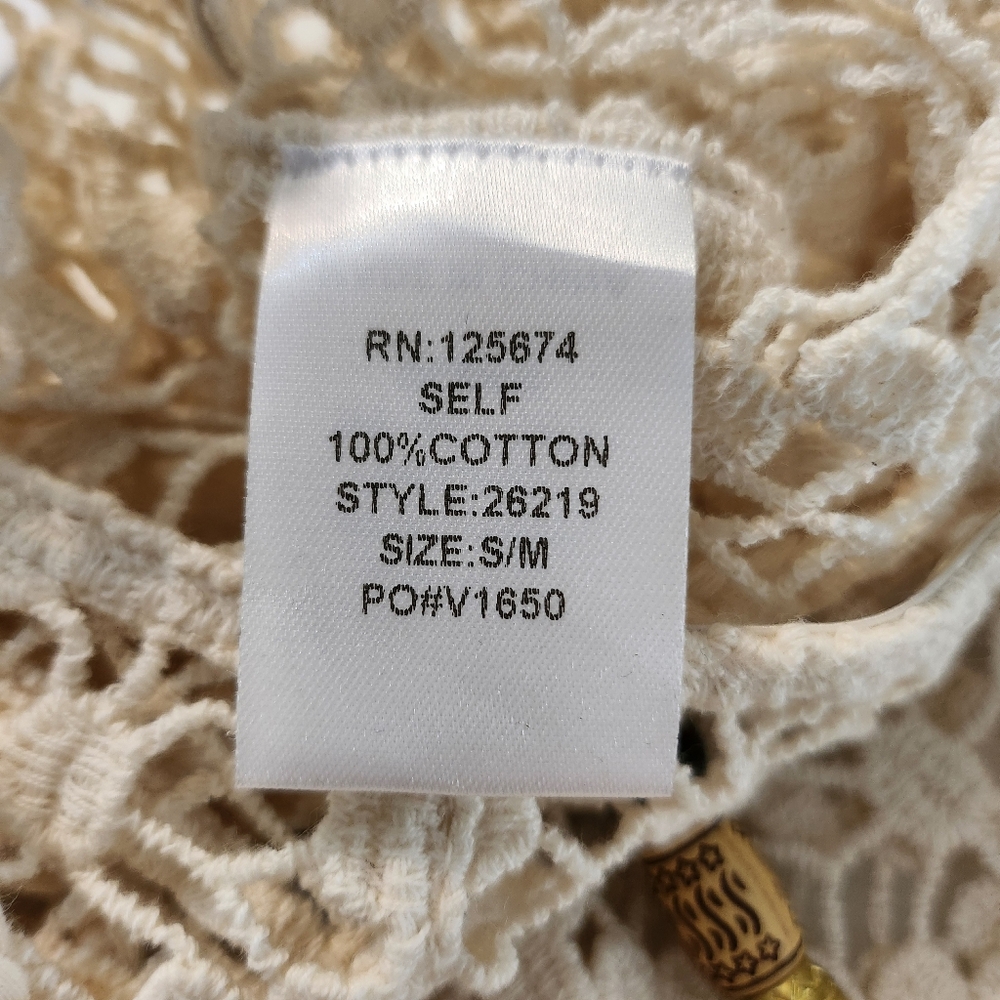 Cream Crochet Women Shorts - Picture 4 of 7
